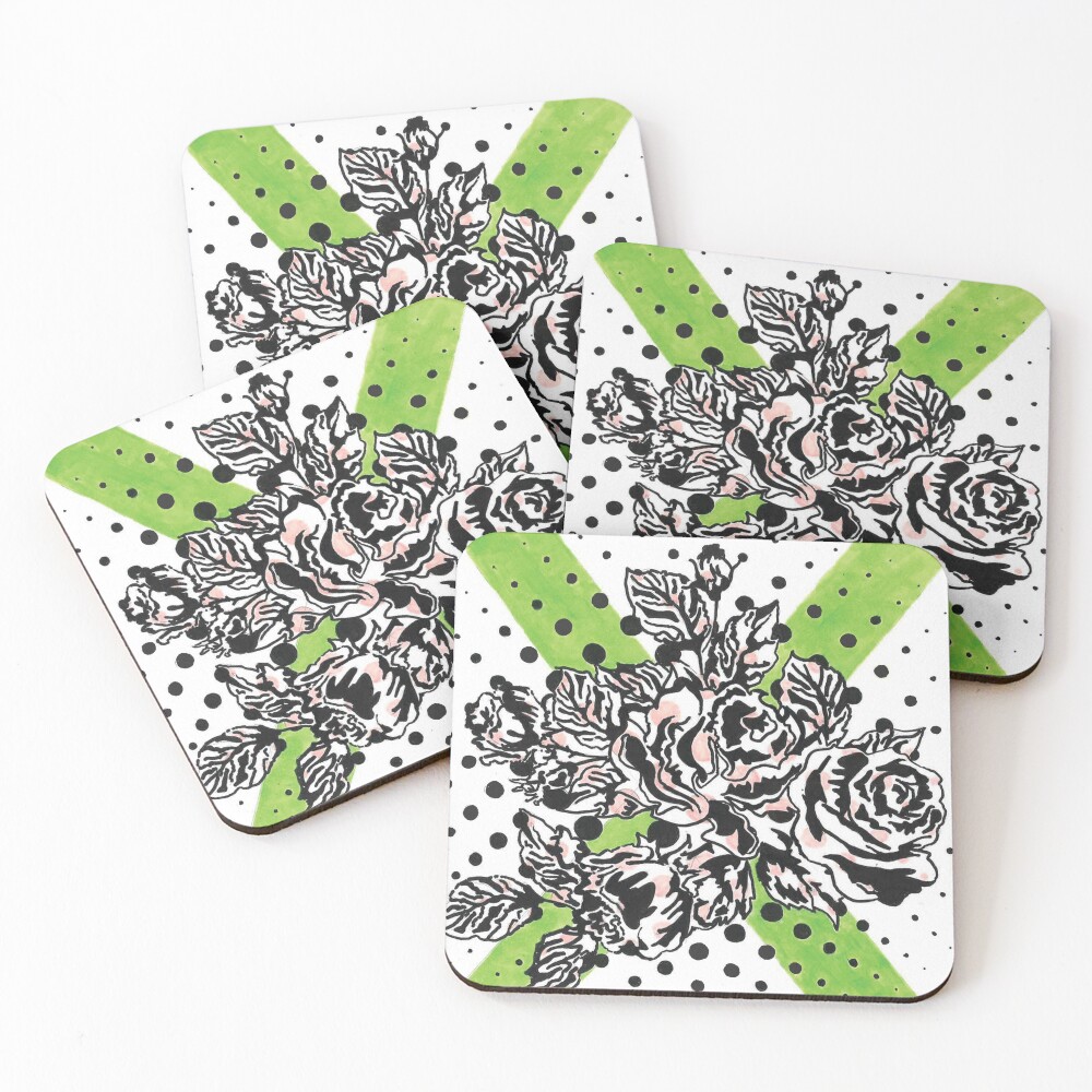 Item preview, Coasters (Set of 4) designed and sold by shaboola.