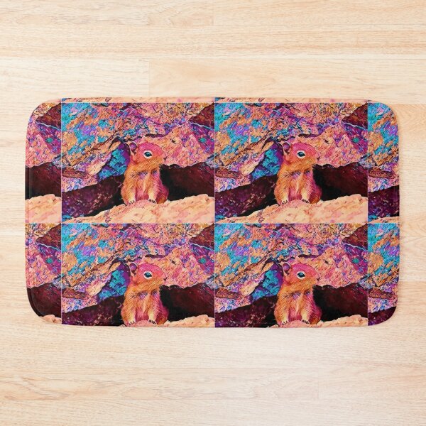 Item preview, Colourful Squirrel Art designed and sold by weewhirlwind.