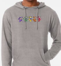 Tie Dye Bears Lightweight Hoodie