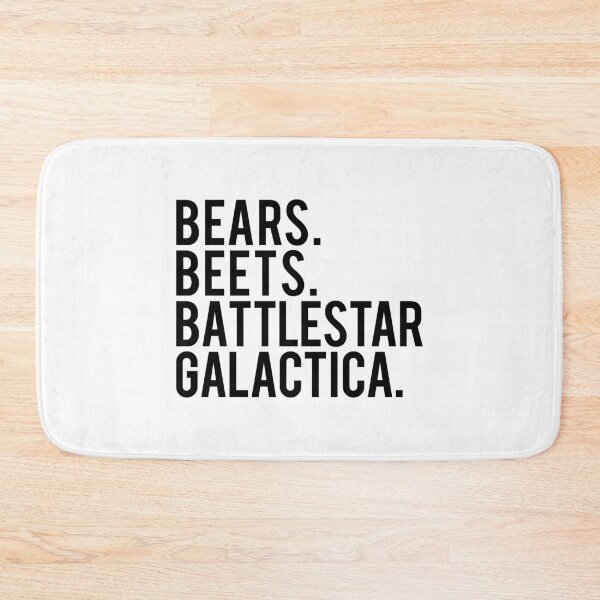 Item preview, Bears. Beets. Battlestar Galactica.  designed and sold by corbrand.