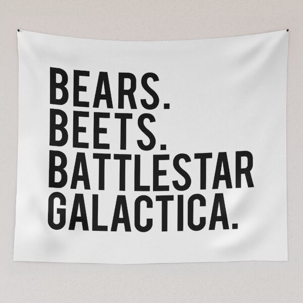 Item preview, Bears. Beets. Battlestar Galactica.  designed and sold by corbrand.