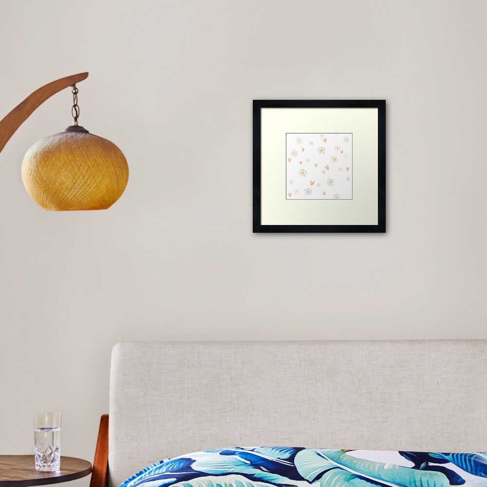 Daisy Days Framed Art Print