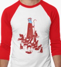 Herding Cats Men's Baseball ¾ T-Shirt