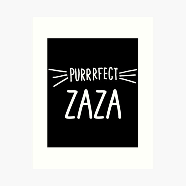 Zaza Art Prints for Sale | Redbubble