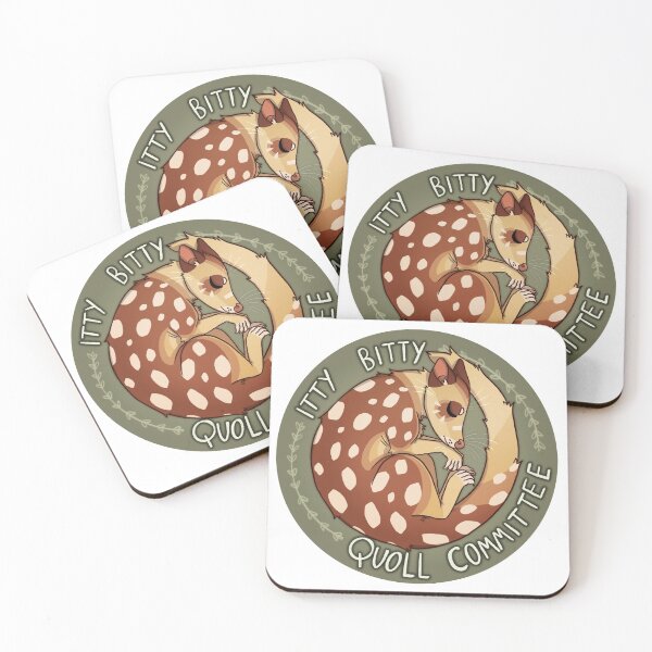 Item preview, itty bitty quoll committee designed and sold by pupsnup.