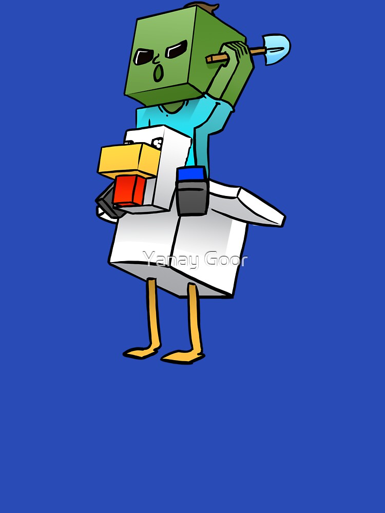 Thumbnail 7 of 7, Essential T-Shirt, Chicken Jockey designed and sold by YanaiTheFIRST.