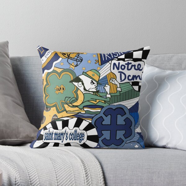 Notre Dame / Saint Mary’s College Throw Pillow