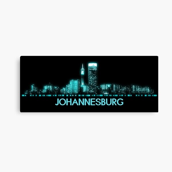 Johannesburg Skyline Canvas Prints Redbubble
