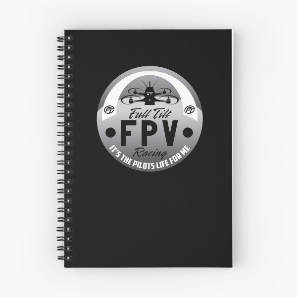 Item preview, Full Tilt FPV Racings The Pilots Life For Me Grey designed and sold by JayBob DoinStuff.