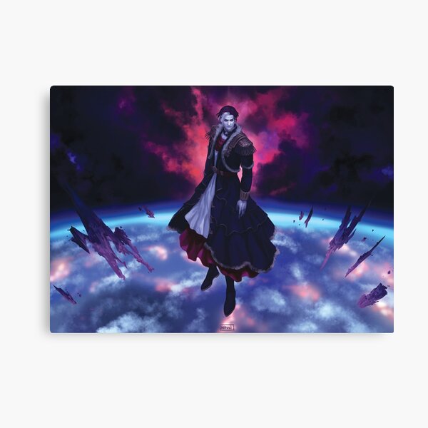 The end of a world Canvas Print