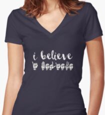 I Believe - Spring Awakening Women's Fitted V-Neck T-Shirt