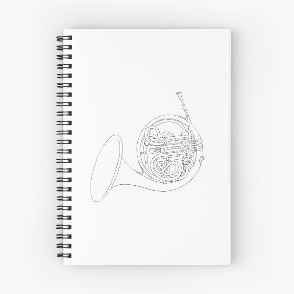 Item preview, French Horn designed and sold by linesbymichelle.