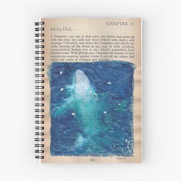Item preview, Moby Dick, page 180. designed and sold by swellart.