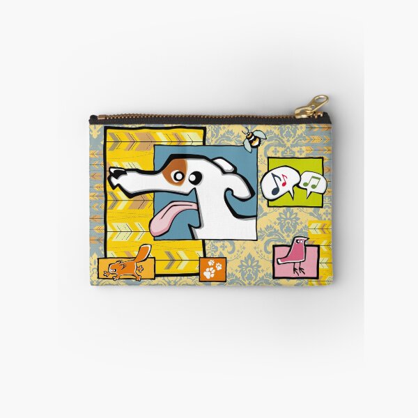 Item preview, Greyhound - White and Fawn (Collage) designed and sold by TheChicken.