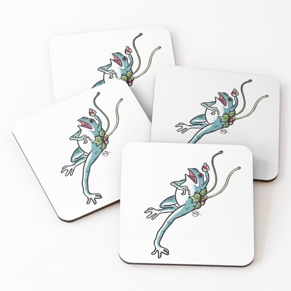 Item preview, Evolved Grass-Type Frog Tattoo Flash designed and sold by renegadewright.