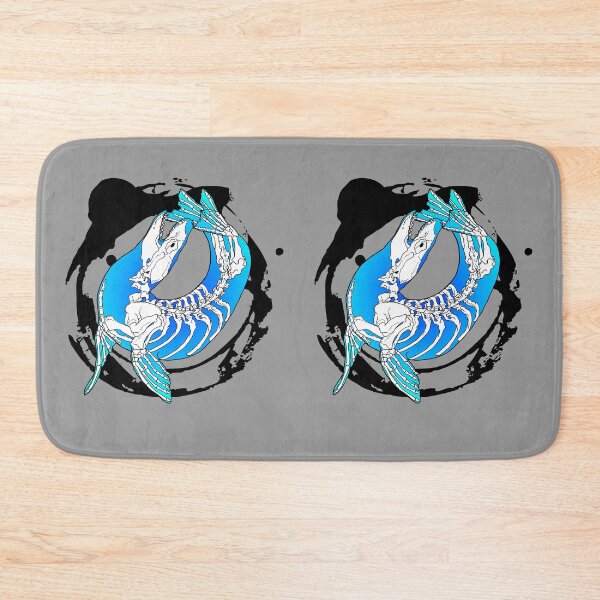 Item preview, Leopard Seal in Blue  designed and sold by TinkerandBone.