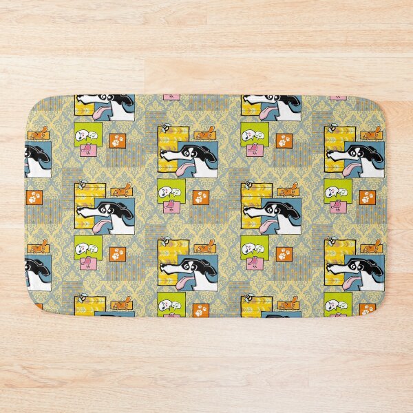 Item preview, Greyhound - White and Black (Collage) designed and sold by TheChicken.