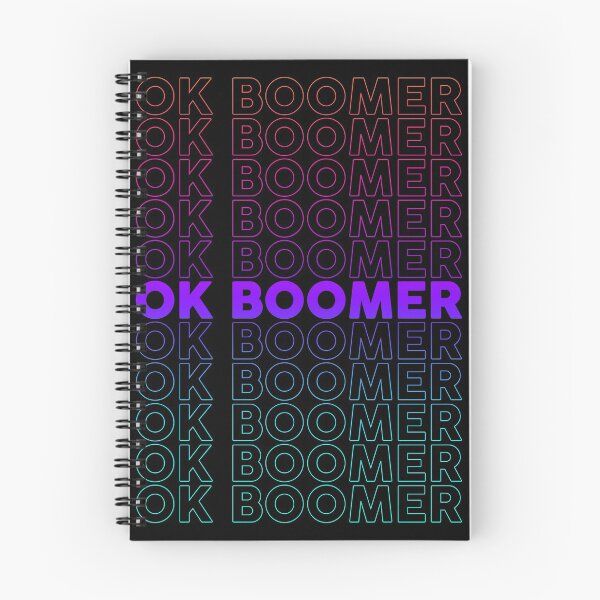 Item preview, Ok Boomer Repeated Colorful designed and sold by RyanBarszcz.