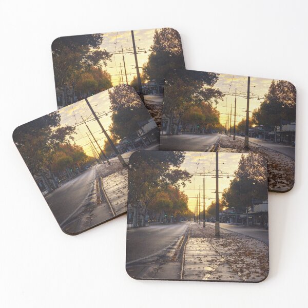 Item preview, The Tram Tracks at Sunrise, Bendigo, Victoria designed and sold by ChristineJayne.