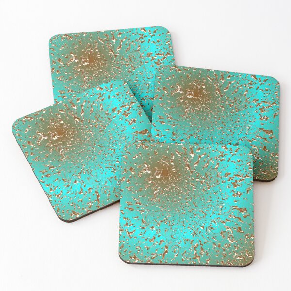 Item preview, Pattern Golden Rain Emerald designed and sold by runati.