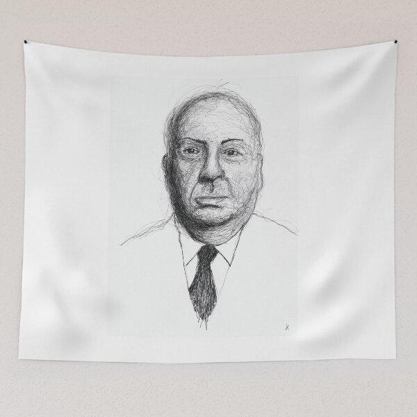 Item preview, Alfred Hitchcock designed and sold by konstantin-jak.