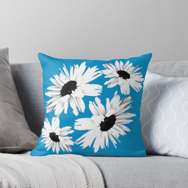Item preview, Daisy Love Bright Blue designed and sold by PoppyPod.