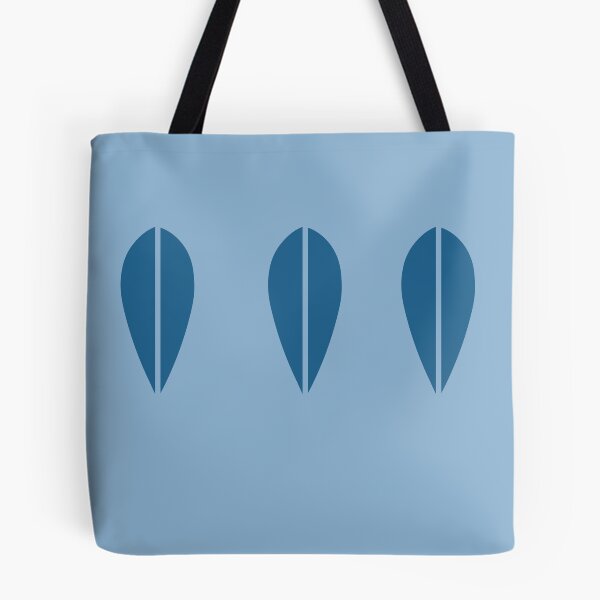 Item preview, Scandinavian Leaf: Blue designed and sold by Wimsicalifornia.