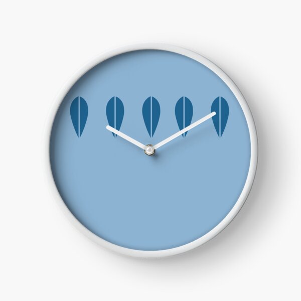 Item preview, Scandinavian Leaf: Blue designed and sold by Wimsicalifornia.