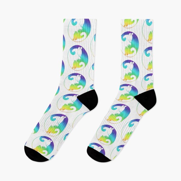 Artikelvorschau, Ying und Yang Rainbow Cat entworfen und verkauft von fearcity.