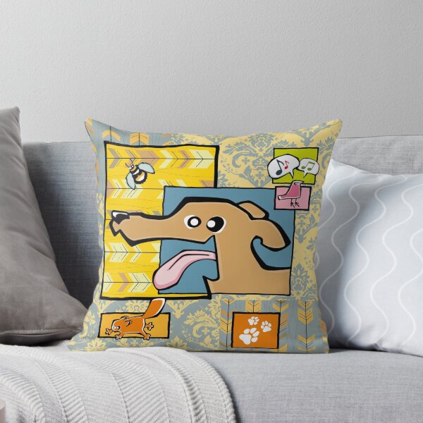 Item preview, Greyhound - Fawn (Collage) designed and sold by TheChicken.