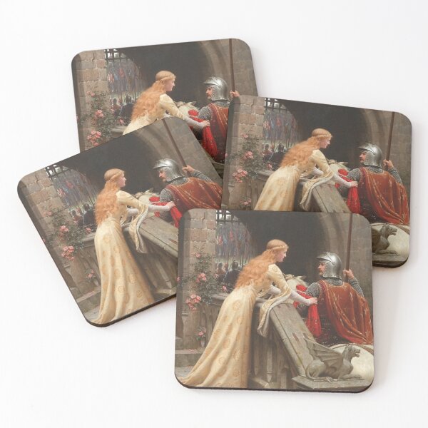 Item preview, God Speed Painting by Edmund Leighton, 1900 designed and sold by immortalpeaches.