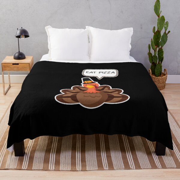 Item preview, Thanksgiving Eat Pizza designed and sold by designeclipse.