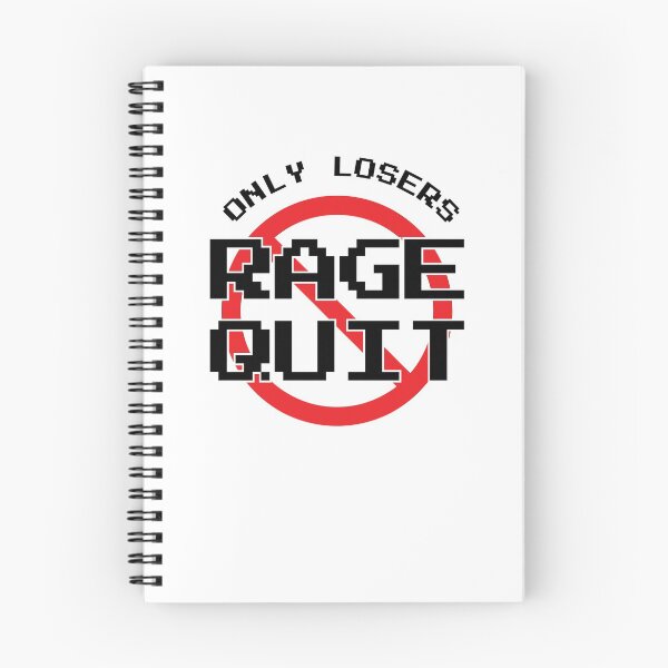 Item preview, Gamer Only Losers Rage Quit by Video Games Fan Gifts designed and sold by oberdoofus.