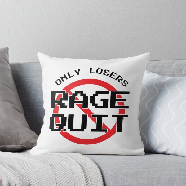 Item preview, Gamer Only Losers Rage Quit by Video Games Fan Gifts designed and sold by oberdoofus.