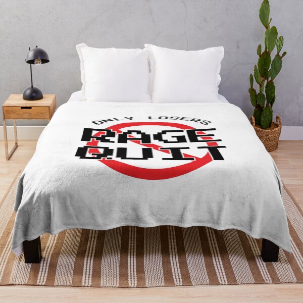 Item preview, Gamer Only Losers Rage Quit by Video Games Fan Gifts designed and sold by oberdoofus.