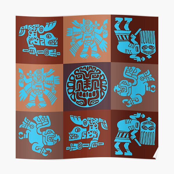 Inca Warriors Dance Poster