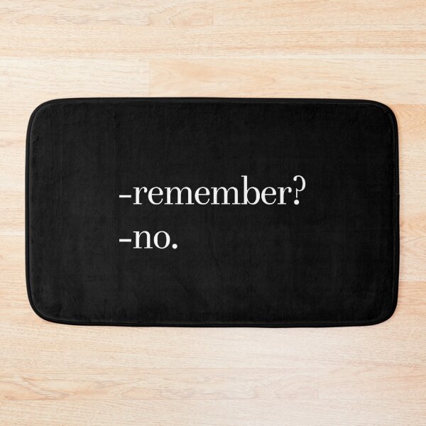 Item preview, Remember? No. designed and sold by Artsthetic Collection.