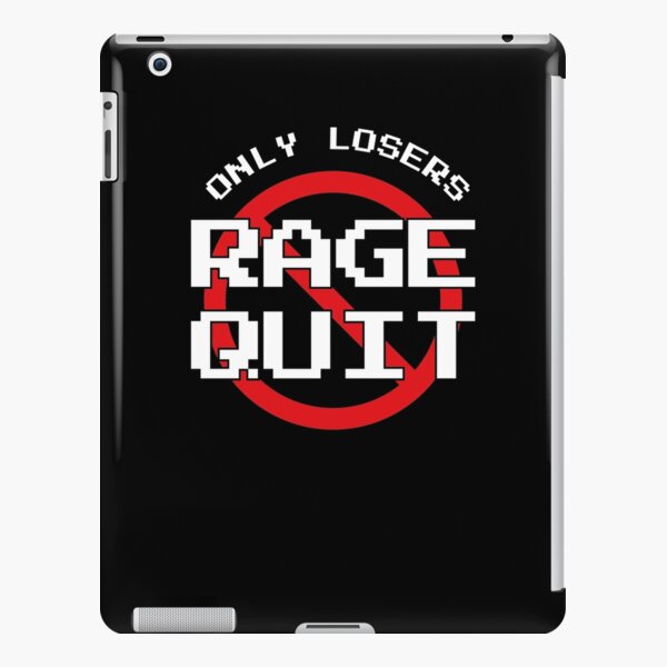 Only Losers Rage Quit Video Games Fan - Gamer Gifts - Sticker