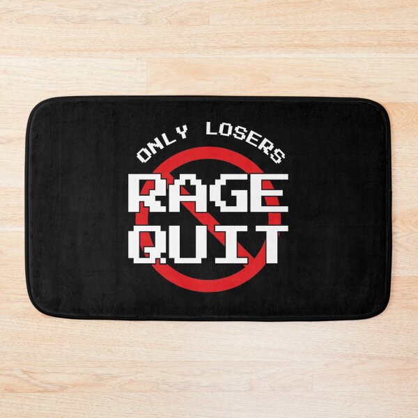 Item preview, Gamer Only Losers Rage Quit by Video Games Fan Gifts designed and sold by oberdoofus.