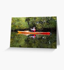 Drifting Greeting Card