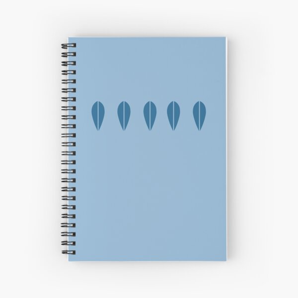 Item preview, Scandinavian Leaf: Blue designed and sold by Wimsicalifornia.
