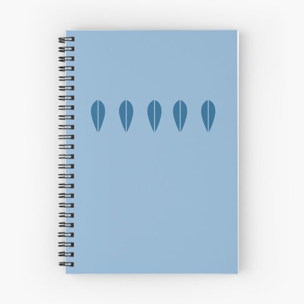 Item preview, Scandinavian Leaf: Blue designed and sold by Wimsicalifornia.