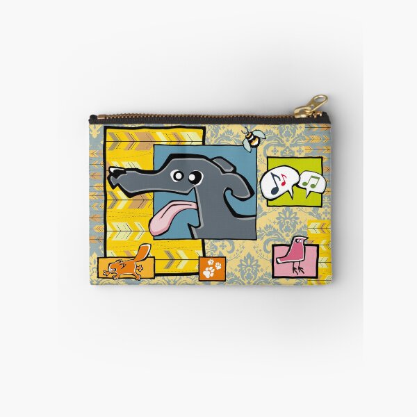 Item preview, Greyhound - Blue (Collage) designed and sold by TheChicken.
