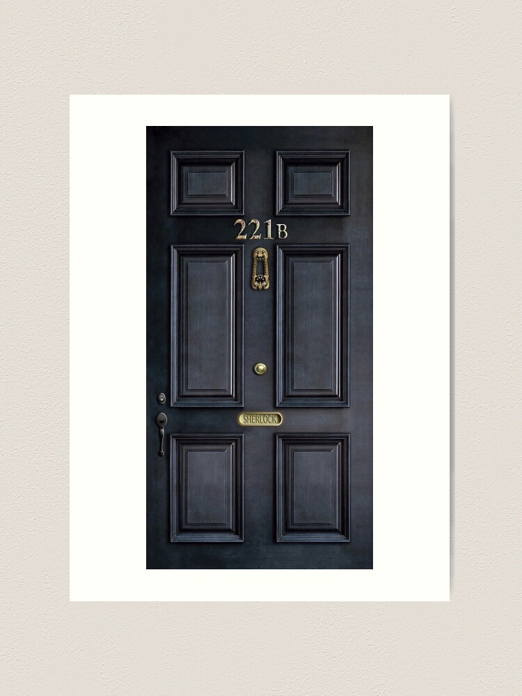 221B - Sherlock Door
