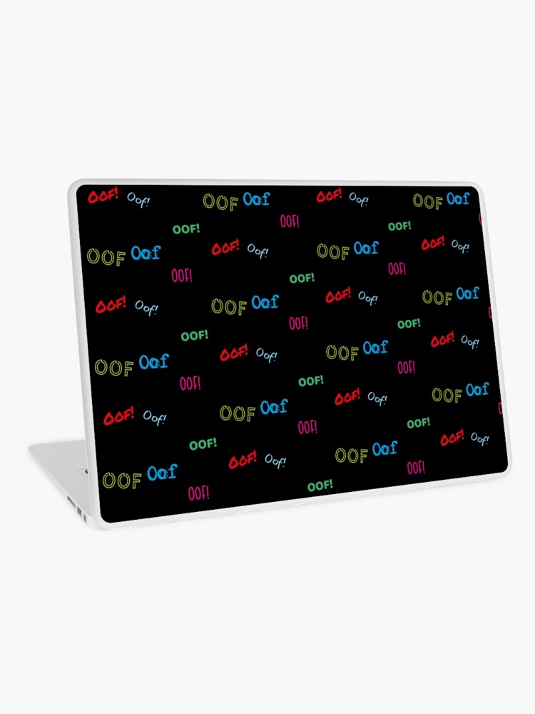 Oof Gaming Quote Cases Sleeves Laptop Skin By Sassyclassyme Redbubble - quote set 3 decal roblox