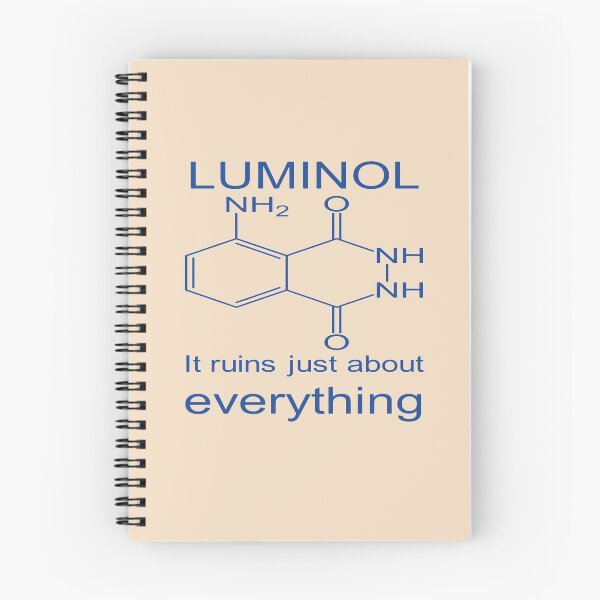 Item preview, A Striking Glow - Luminol It Ruins Just About Everything designed and sold by taiche.