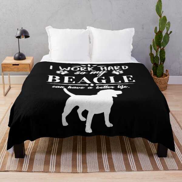 Item preview, I work hard, so my Beagle can have a better life, funny dog design designed and sold by HEJAshirts.