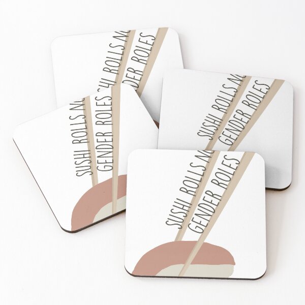 Item preview, Sushi rolls not gender roles designed and sold by BoneBabe.