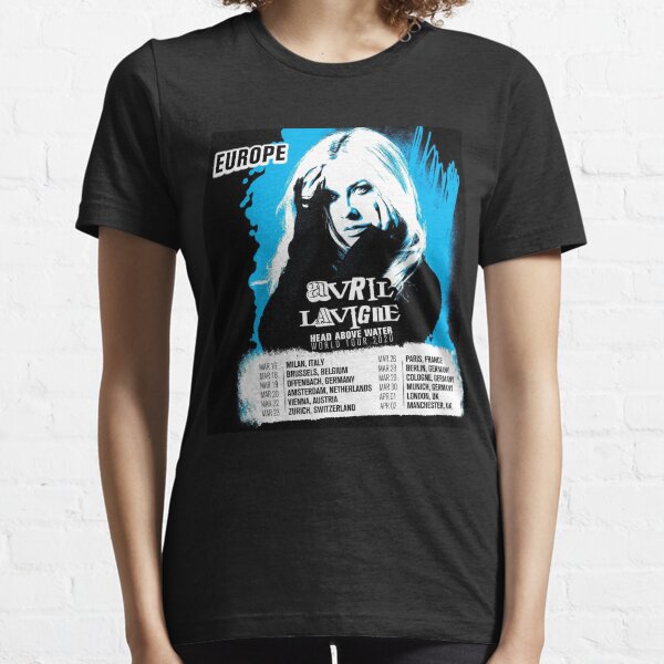 avril lavigne tour 2020 coklat Camiseta esencial