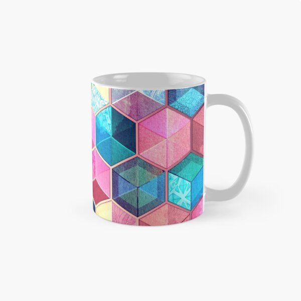 Item preview, Topaz & Ruby Crystal Honeycomb Cubes designed and sold by micklyn.